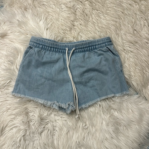 aerie Pants - Womens aerie denim shorts